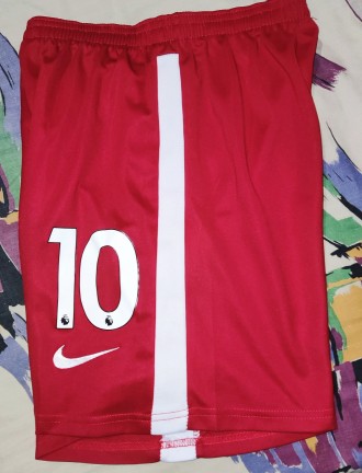 Подростковая футбольная форма Nike FC Liveroool, Mane, длина футболки-60см, под . . фото 9
