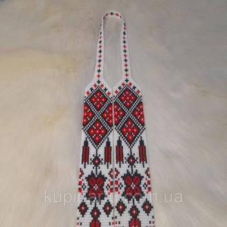 Гердан – это национальное украинское украшение из бисера со сложным цветным, гео. . фото 6