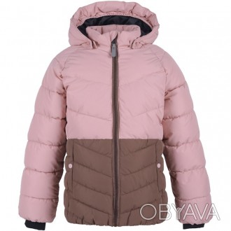 Теплая стеганая зимняя куртка для вашего ребенка из прочного материала. Материал. . фото 1