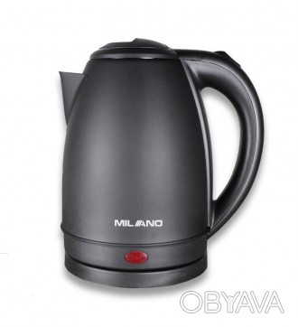 Чайник электрический из нержавеющей стали MILANO KT-2001B черный
 MILANO KT-2001. . фото 1