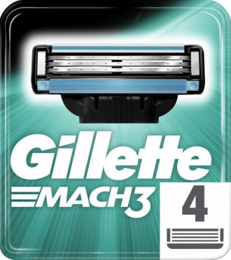 Сменные кассеты для бритья Gillette Mach 3 4шт
Описание:
Забудьте о дискомфорте . . фото 2