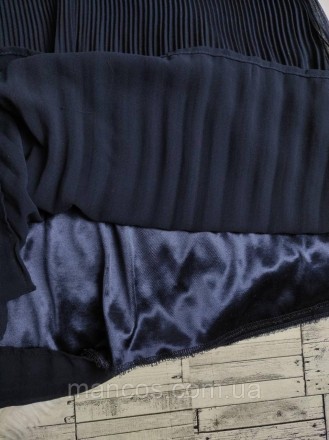 Женское платье Snidel темно-синее плиссе с рюшами 
Состояние: б/у, в идеальном с. . фото 9
