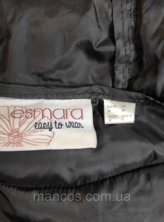 Женская куртка Esmara в чехле черная стеганная с капюшоном 
Состояние: б/у, в ид. . фото 9