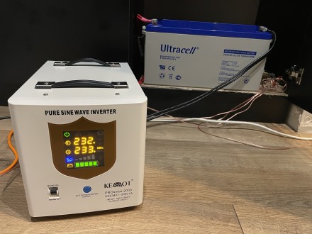 Інвертор UPS Kemot PROsinus 2000va + акумулятор Ultracell ucg agm 150 комплект. Вишневое. фото 1 Інвертор UPS Kemot PROsinus 2000va + акумулятор Ultracell ucg agm 150 комплект. Вишневое. фото 1