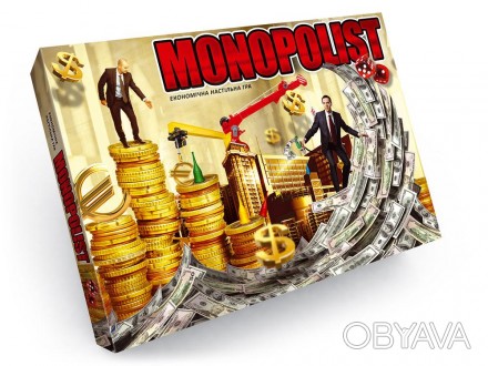 Економічна настільна гра "Monopolist" укр (20). . фото 1