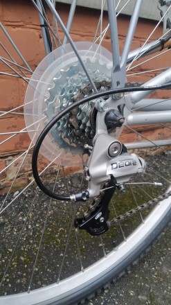 Немецкий велосипед TREKKING STAR в состоянии нового велосипеда!!!

Рама хромом. . фото 8