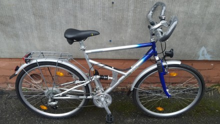 Немецкий велосипед TREKKING STAR в состоянии нового велосипеда!!!

Рама хромом. . фото 2