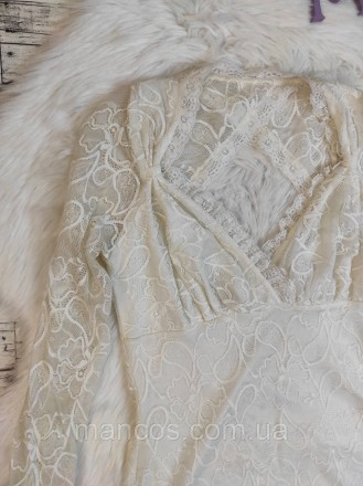 Женская блуза Estrella молочная гипюр двойная
Состояние: новая
Производитель: Es. . фото 3