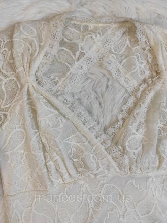 Женская блуза Estrella молочная гипюр двойная
Состояние: новая
Производитель: Es. . фото 4