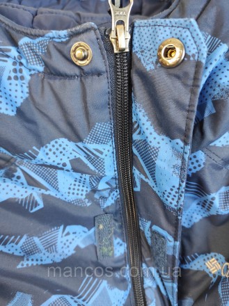 Детская зимняя куртка Columbia для мальчика синяя с принтом с капюшоном
Состояни. . фото 5
