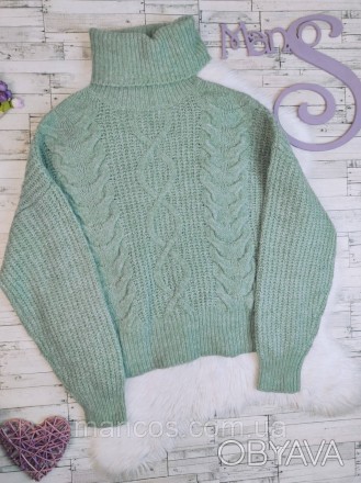 Женский свитер House вязаный зеленый широкий
Состояние: б/у, в идеальном состоян. . фото 1