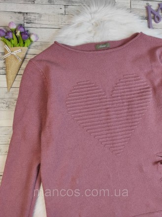 Женский свитер Anne розовый с сердечком 
Состояние: б/у, в отличном состоянии
Пр. . фото 3