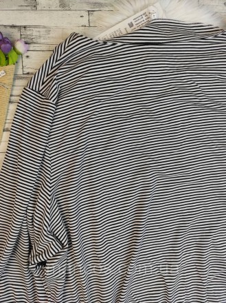 Женская блузка ФиАлочка черно-белая полосатая с жемчужинами блуза ботал
Состояни. . фото 9