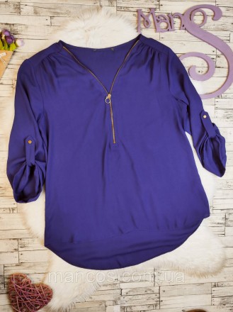 Женская блуза Primark блузка фиолетовая рукав три четверти
Состояние: б/у, в отл. . фото 2