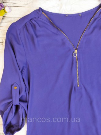 Женская блуза Primark блузка фиолетовая рукав три четверти
Состояние: б/у, в отл. . фото 3