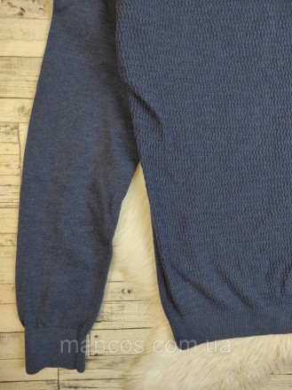 Мужской свитер Celio синий свитшот 
Состояние: б/у, в идеальном состоянии
Произв. . фото 4
