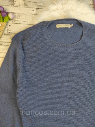 Мужской свитер Celio синий свитшот 
Состояние: б/у, в идеальном состоянии
Произв. . фото 3