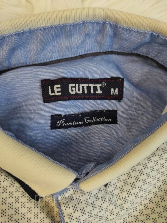 Мужская футболка поло Le Gutti белая с принтом
Состояние: б/у, в отличном состоя. . фото 7