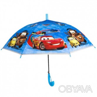 Яркий, интересный детский зонтик. Зонт имеет прочную металлическую конструкцию с. . фото 1