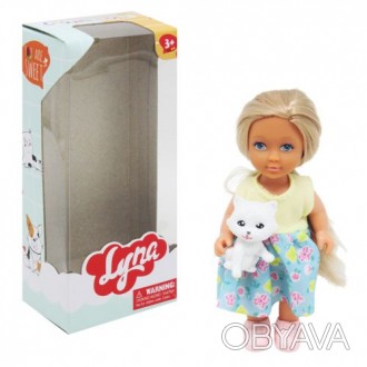 Игровой набор "Кукла Адель с питомцем". В комплекте есть небольшая куколка (13 с. . фото 1
