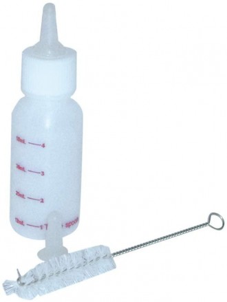 Пляшка медичного з ершиком на 56 гПляшка - лікар з ершиком - практична, вручна п. . фото 2