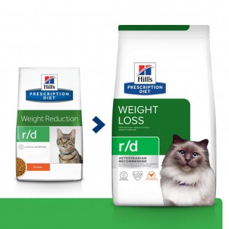 Сухий корм для котів Hill’s Prescription Diet r/d, з куркою – повнораціонний діє. . фото 4