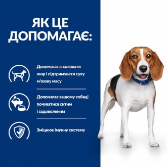 Сухий корм для собак Hill’s Prescription Diet r/d, з куркою – повнораціонна дієт. . фото 6