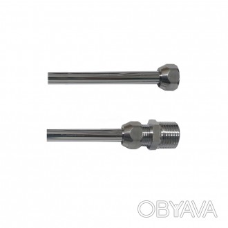 Гибкая подводка 3/8-1/2 ВЗ хром d10мм медная FLEXY CHROME 60
