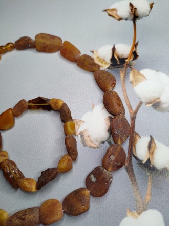 Пропонуємо Вам придбати намисто з натурального необробленого лікувального буршти. . фото 8