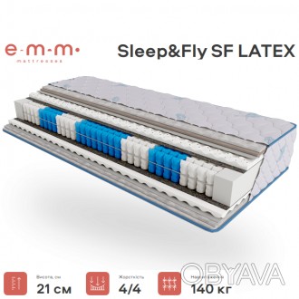 
Ортопедический матрас Latex SF 21см от ЕММ
Коллекция: Sleep&Fly
Описание
Ткань . . фото 1