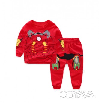 Костюм детский пижама Железный человек Baby Has М 03506