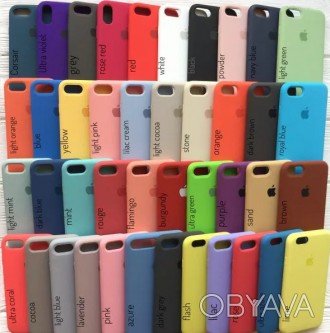 Чехол Silicone Case на Apple iPhone 6, 6s, 6 plus, 6s plus, 7 plus, 8 plus, 7, 8