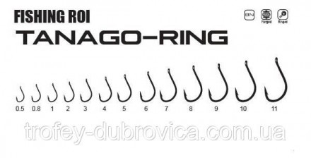 Tanago-ring
Рыболовные крючки Fishing ROI отличаются прежде всего непревзойденны. . фото 2