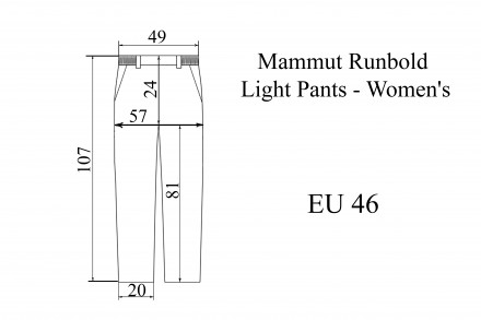 НОВІ Жіночі штани Mammut Runbold Light Pants Ці технічні похідні штани забезпечу. . фото 13