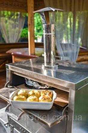 Печи на угле или печь гриль Хоспер — это профессиональное оборудование в комплек. . фото 4