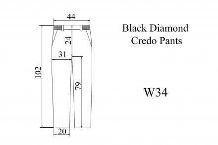 НОВІ  Штани  Black Diamond Credo Pants - виготовлені з матеріалу з використанням. . фото 12
