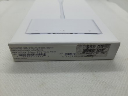 
Новый многопортовый адаптер из Америки от Apple USB‑C/VGA. Оригинал, запакованн. . фото 5