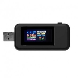 USB тестер KWS-MX18 дає змогу тестувати блоки живлення, зарядники для мобільних . . фото 2