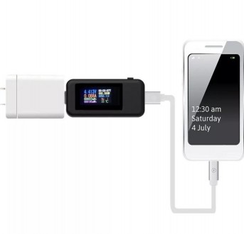 USB тестер KWS-MX18 дає змогу тестувати блоки живлення, зарядники для мобільних . . фото 3