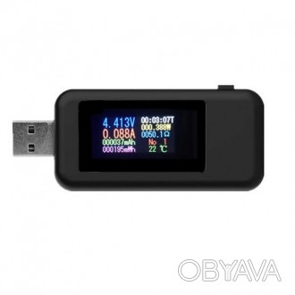 USB тестер KWS-MX18 дає змогу тестувати блоки живлення, зарядники для мобільних . . фото 1