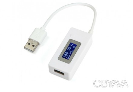 USB тестер KCX-017 дає змогу тестувати блоки живлення, зарядники для мобільних т. . фото 1