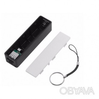 Корпус коробка для POWER BANK для акумуляторної батареї 18650, Чорний