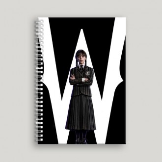 Блокнот А5 "Уэнздей" / Wednesday №4. Мелитополь. фото 1 Блокнот А5 "Уэнздей" / Wednesday №4. Мелитополь. фото 1