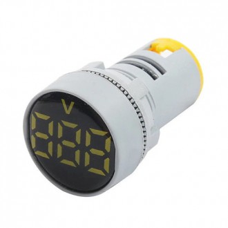 
Цифровий вольтметр AC 60-500V жовтий AD16-22DSV панельний
Діапазон вимірювання:. . фото 2