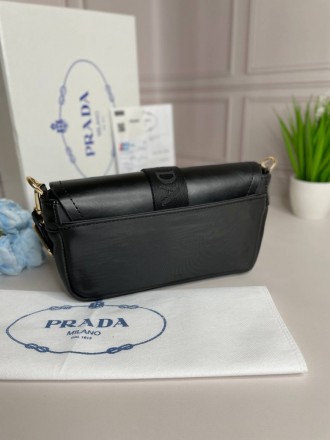 
 Модель: Prada Pocket nylon and brushed leather bag
Артикул: wb010
Материал: Эк. . фото 5