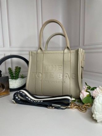 
 
 Модель: Marc Jacobs Tote Bag 
Артикул: wb011
Материал: Экокожа 
Цвет: Бежевы. . фото 2