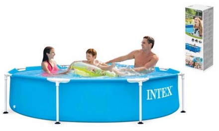 Intex Басейн каркасний 28205 NP (1) об`єм:1828л, розмір:244х51см. Одесса. фото 1 Intex Басейн каркасний 28205 NP (1) об`єм:1828л, розмір:244х51см. Одесса. фото 1