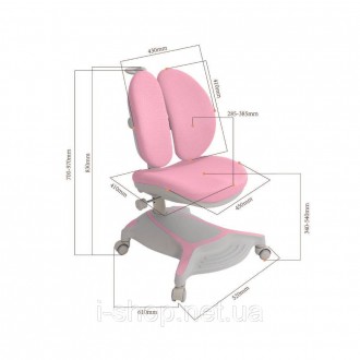 Ортопедическое кресло FunDesk Bunias Pink – это новинка, которая отлично подойде. . фото 11