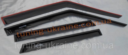 Дефлекторы окон ANV Tuning для ГАЗ 31105-31102, изготовлены из высококачественно. . фото 6