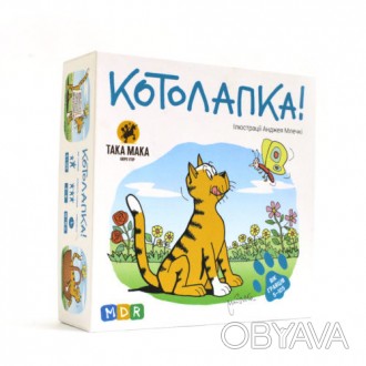 Универсальная настольная игра "Котолапка" 960124, ориентированная на детей старш. . фото 1